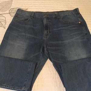 American Eagle loose fit distressed jeans 42x32